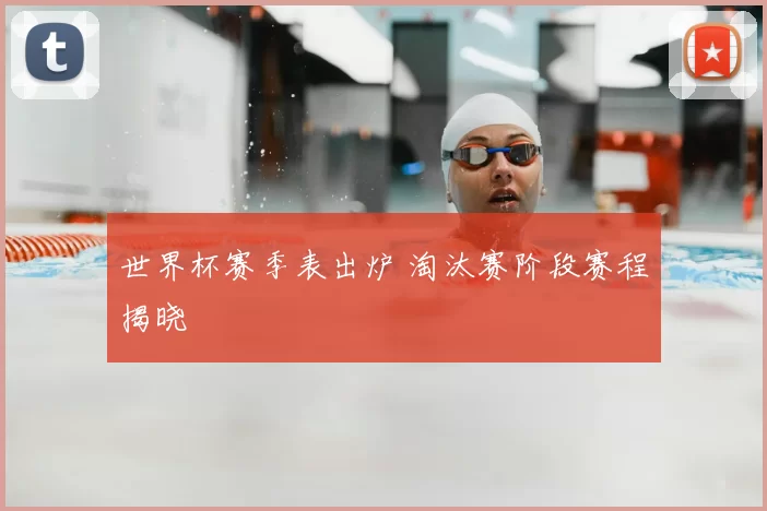 世界杯赛季表出炉 淘汰赛阶段赛程揭晓