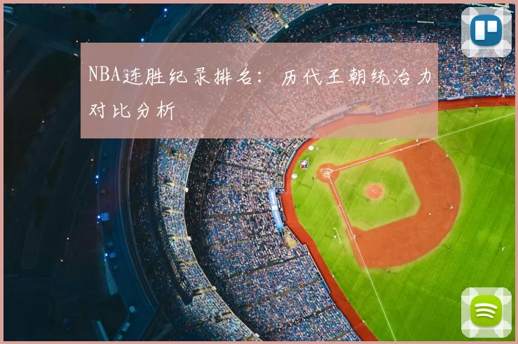 NBA连胜纪录排名：历代王朝统治力对比分析