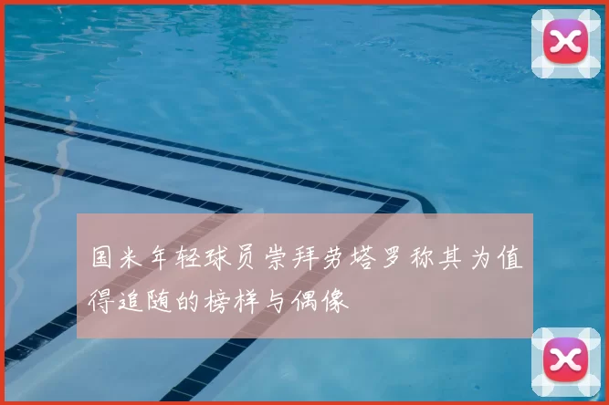 国米年轻球员崇拜劳塔罗称其为值得追随的榜样与偶像
