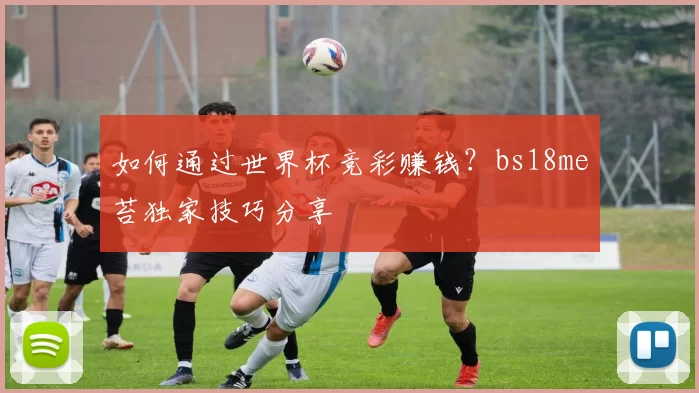 如何通过世界杯竞彩赚钱？bs18me苔独家技巧分享
