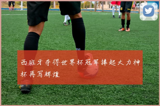 西班牙夺得世界杯冠军捧起大力神杯再写辉煌