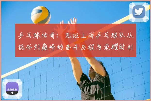 乒乓球传奇：见证上海乒乓球队从低谷到巅峰的奋斗历程与荣耀时刻